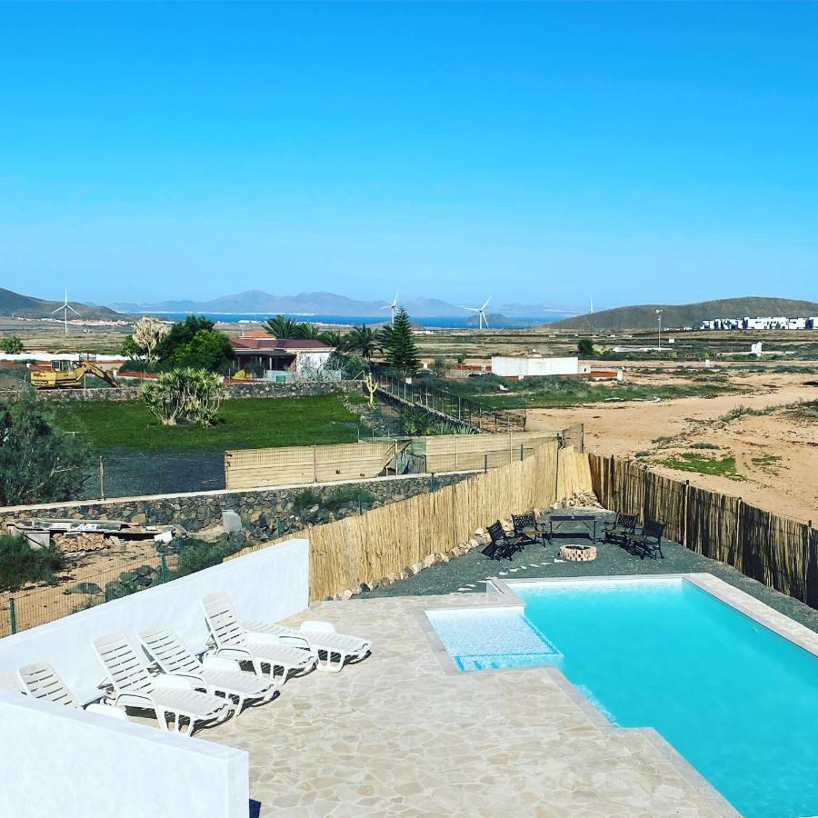 Villa Verano Apartamentos Compartidos Villaverde La Oliva Luaran gambar